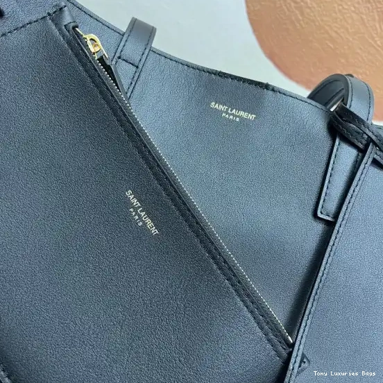 Tony Luxuries LEATHER SHOPPING YSL LAURENT SAINT 0527